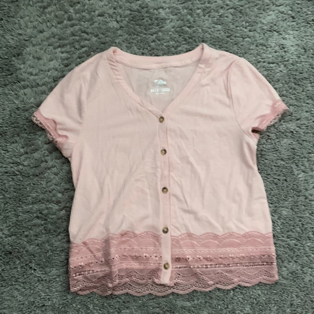 Pink shirt for girls